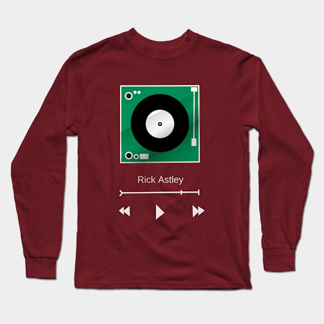 rick astley Long Sleeve T-Shirt by Vrolijke Koters